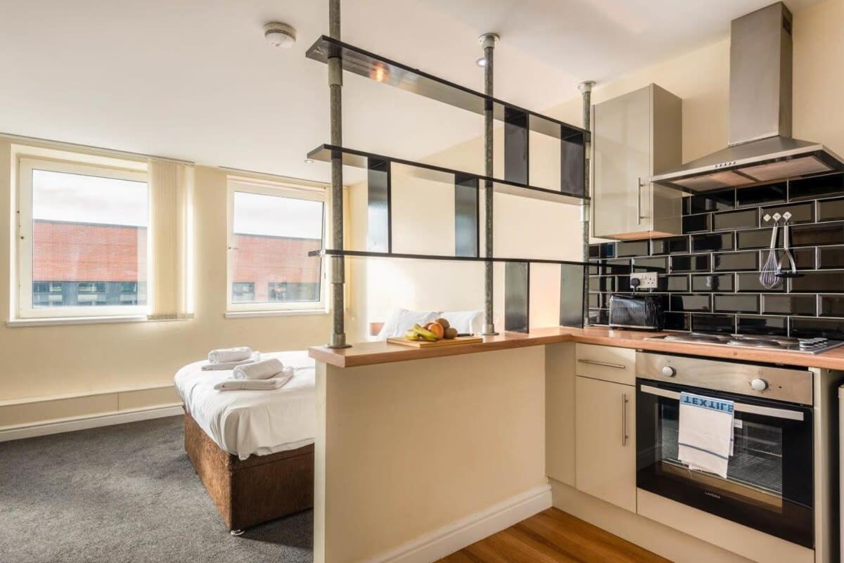 Modern & Bright Budget Studio In Central Doncaster Apartment Bagian luar foto