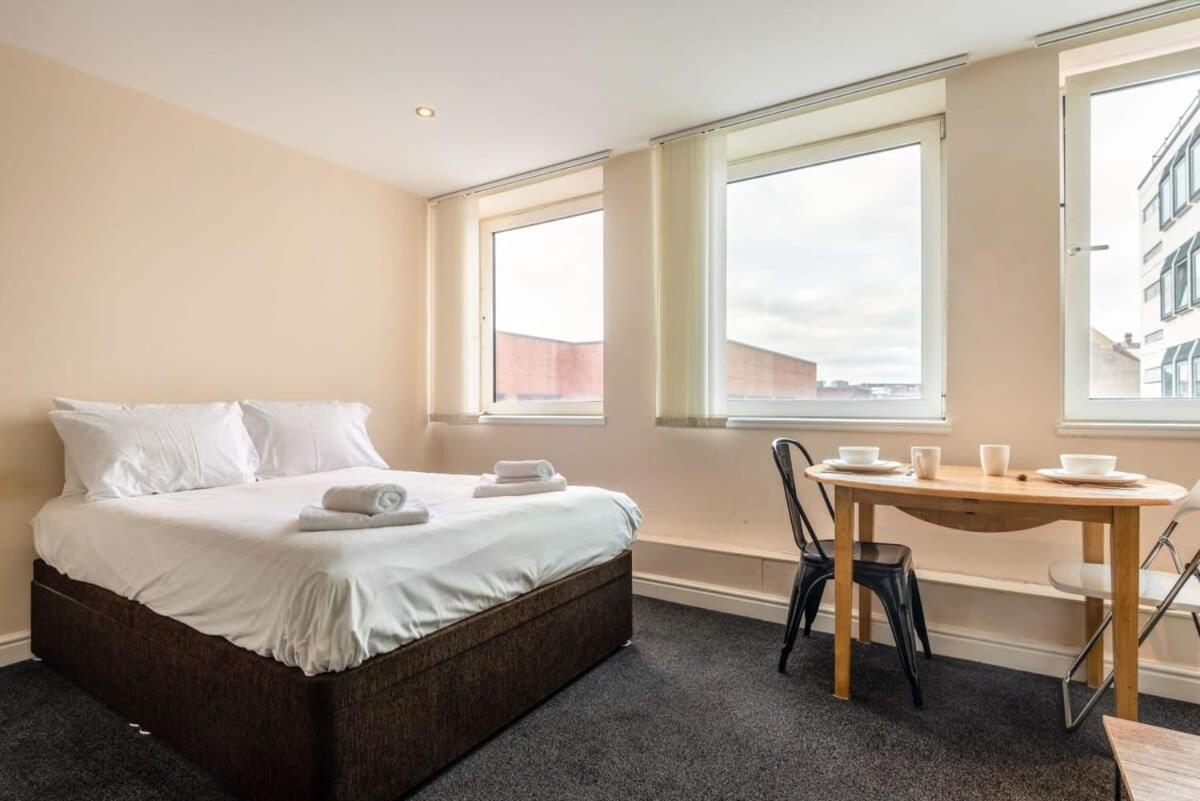 Modern & Bright Budget Studio In Central Doncaster Apartment Bagian luar foto