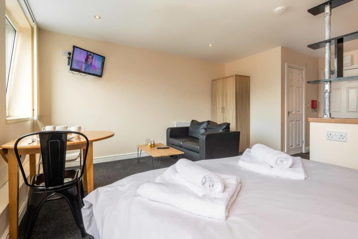 Modern & Bright Budget Studio In Central Doncaster Apartment Bagian luar foto