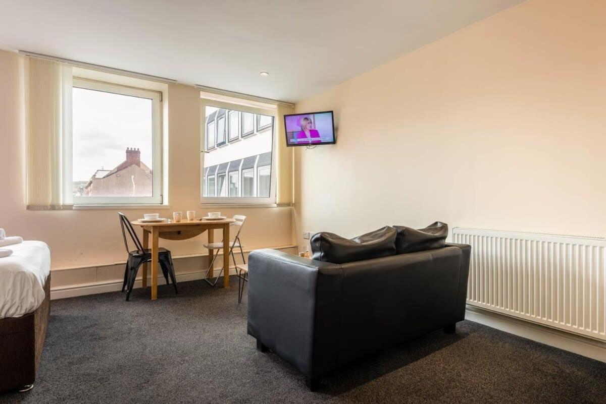 Modern & Bright Budget Studio In Central Doncaster Apartment Bagian luar foto